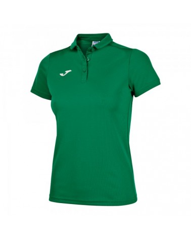 Hobby Women Polo Shirt Green Medium S/s
