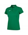 Hobby Women Polo Shirt Green Medium S/s