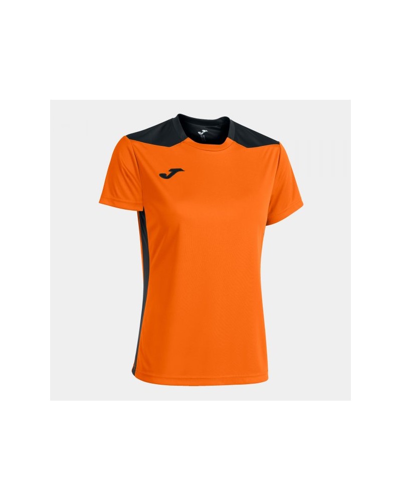 Championship Vi Short Sleeve T-shirt Orange Black