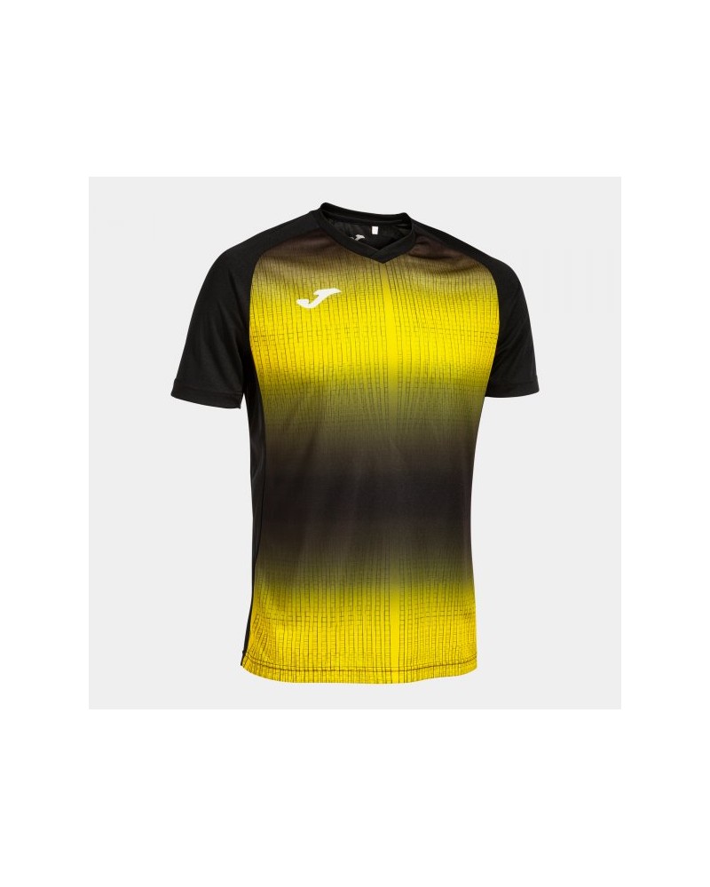 Tiger V Short Sleeve T-shirt Black Yellow