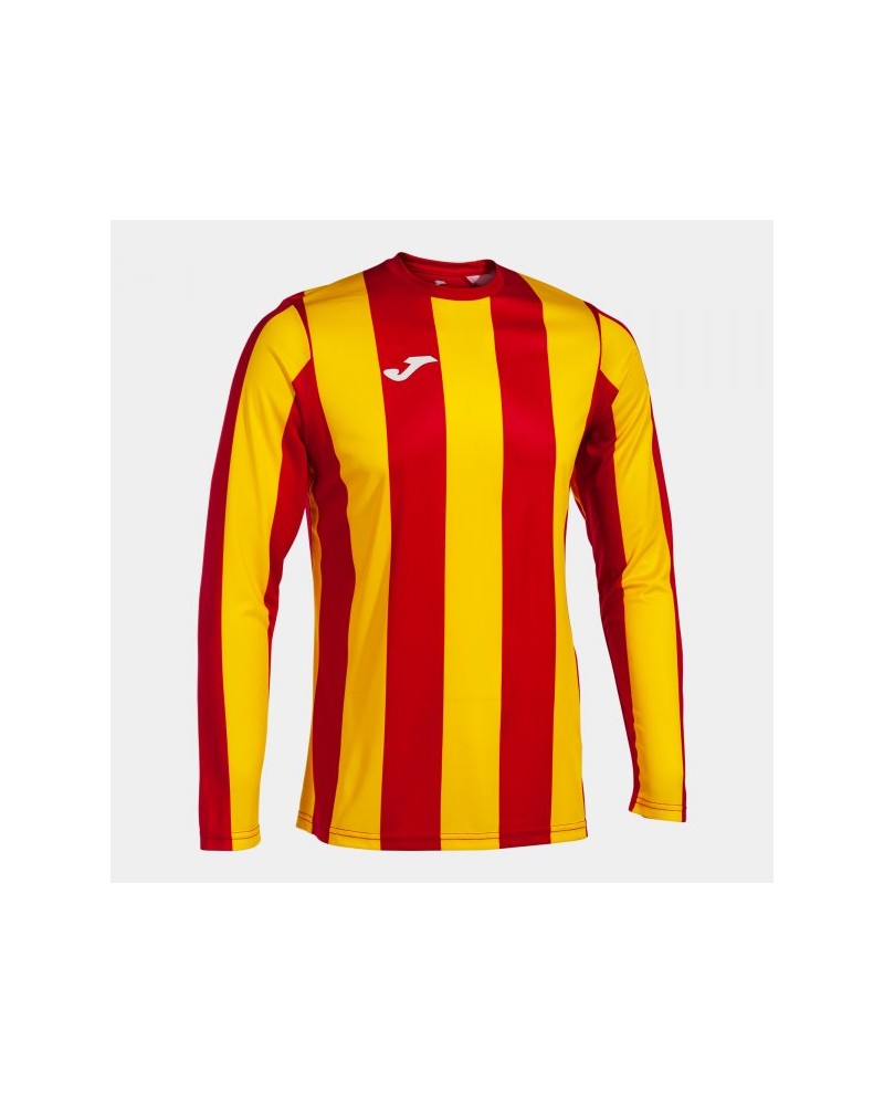 Inter Classic Long Sleeve T-shirt Red Yellow